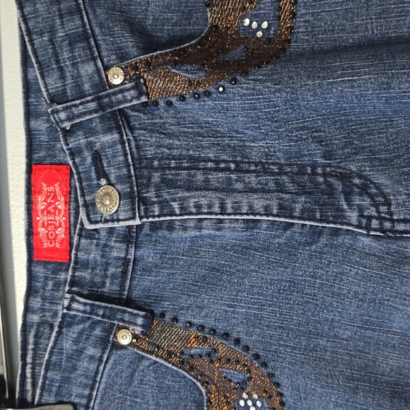 COS Jeans Vintage Women's Size 8 Capri Pants With Pocket Detail - Picture 7 of 16